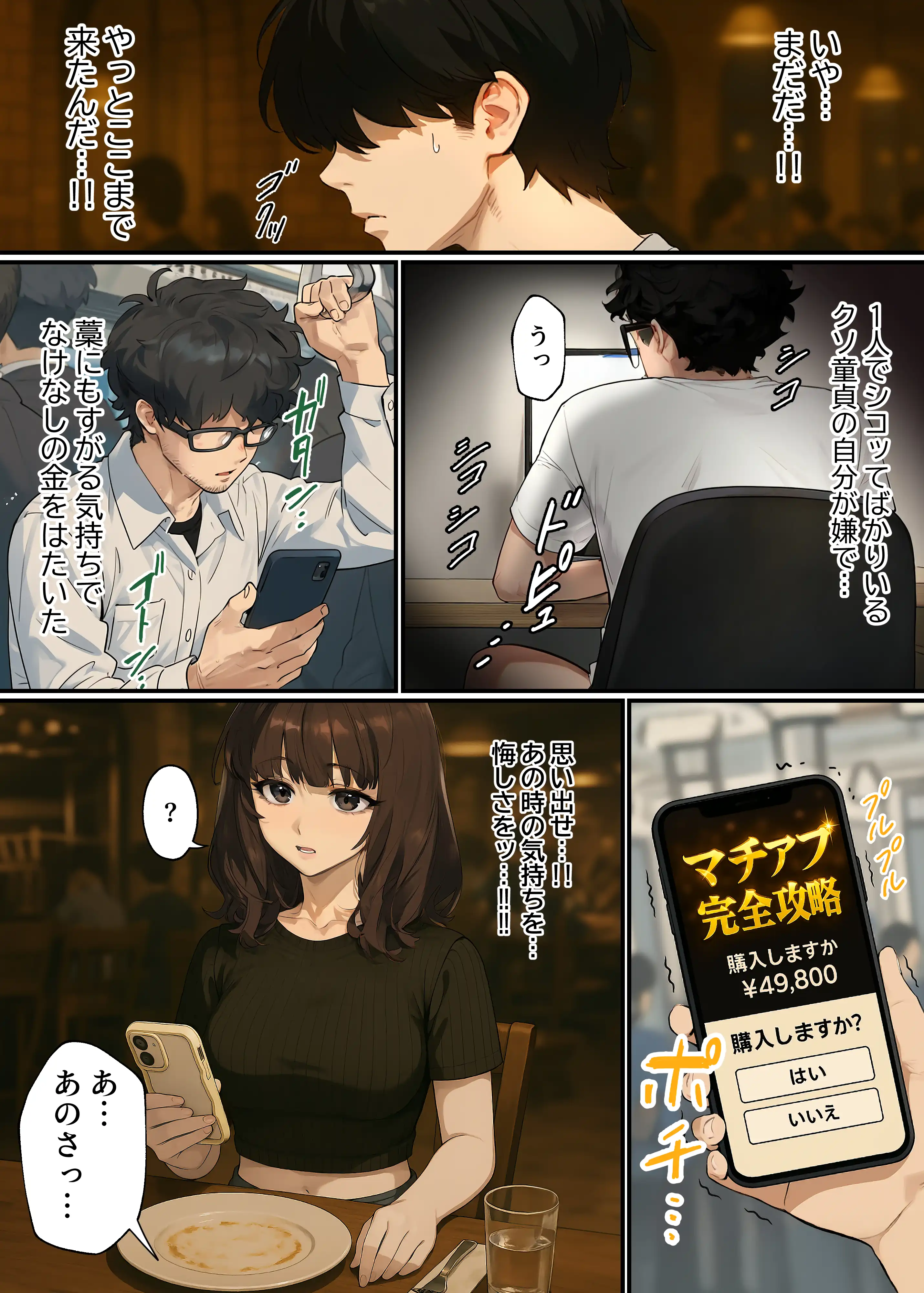 『【実話】童貞マチアプ体験記！冴えないエンジニア（23）が愛を証明するまでwww』（作：実話本舗）の試し読み画像14